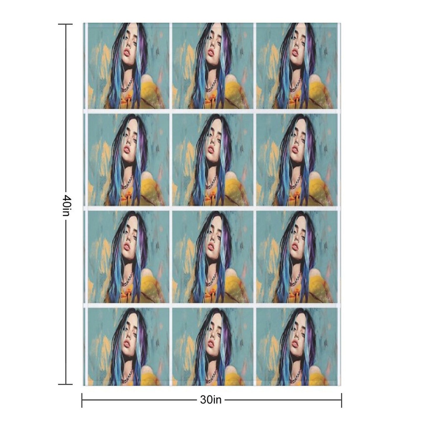 B. Eilish Throw Blanket