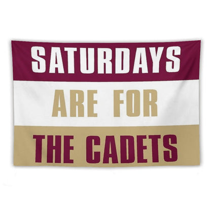 Saturdays Are for The Cadets, Norwich University  – The Military College of Vermont Tapestry