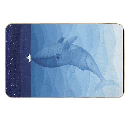 Blue Whale, Sea Animal Bath Mat