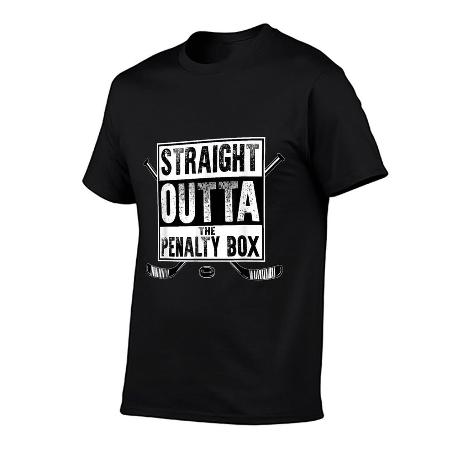 Ice Hockey Player Gift Straight Outta The Penalty Box T-Shirt