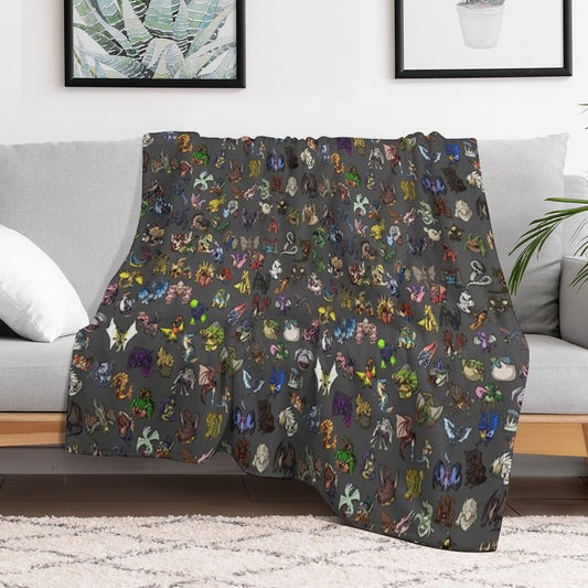 Monster Hunter Throw Blanket