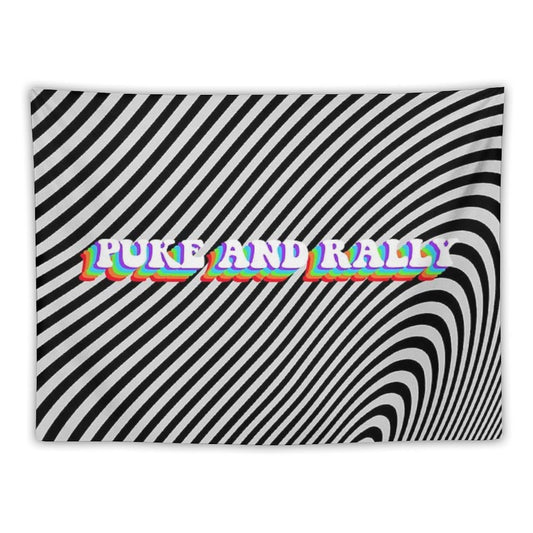 Puke And Rally Tapestry Tapestry