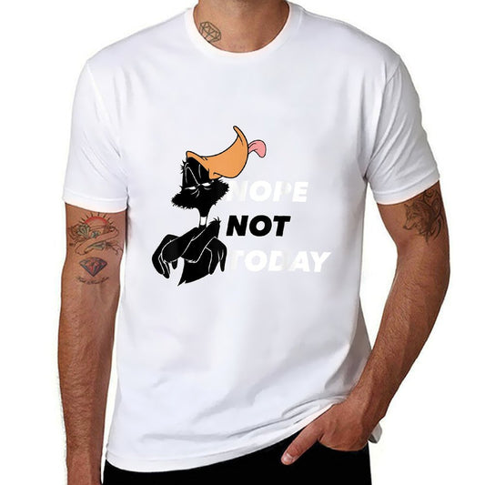 Looney Tunes Daffy Duck Nope Not Today  Relaxed-fit T-Shirt