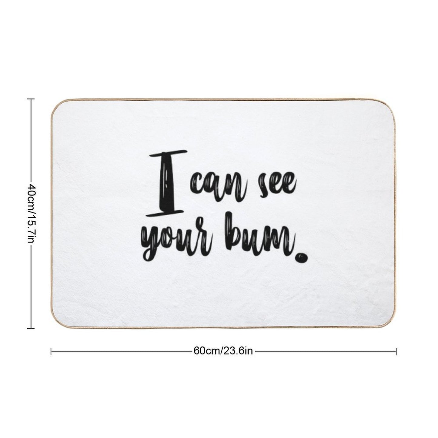 Bum. Bath Mat