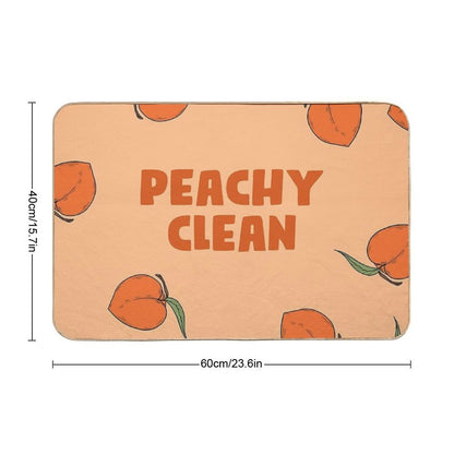 Peachy Clean Bath Mat