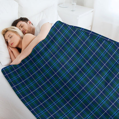 Clan Douglas Tartan Throw Blanket