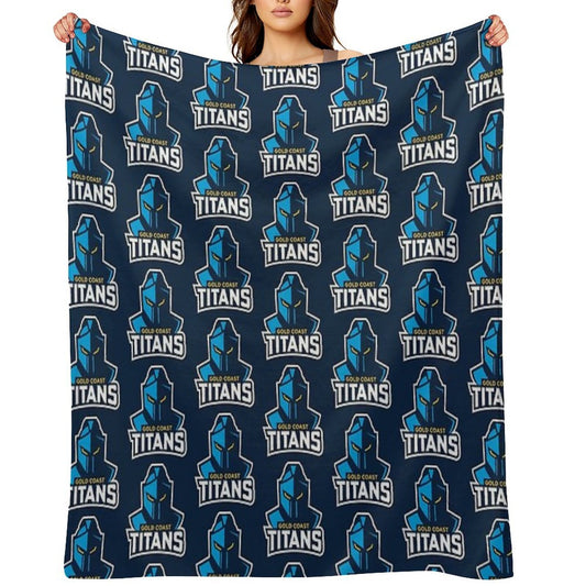 Gold Coast Titans Throw Blanket