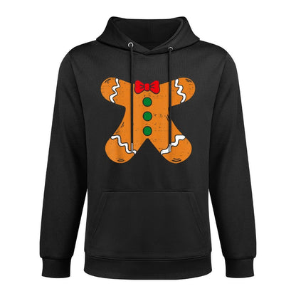 Gingerbread Man Body Costume for Halloween Or Christmas Medium-Weight Fabric Hoodie
