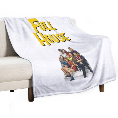 Full House (Sticker 2 Pack) Throw Blanket