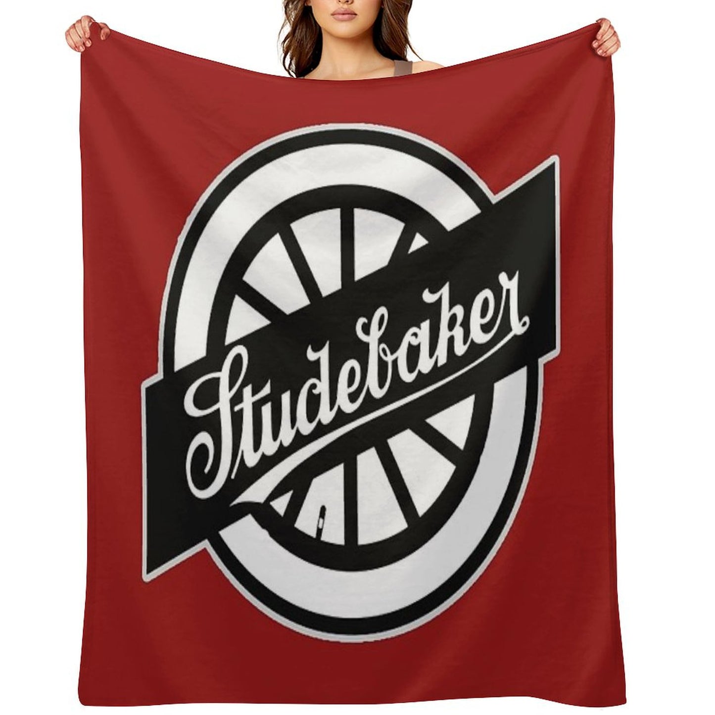 Studebaker Wheel Logo Throw Blanket