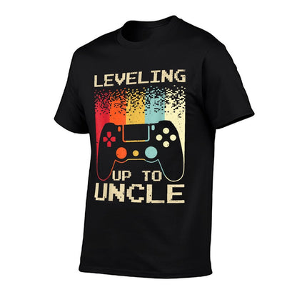 Best New Uncle For Men Boys Soon To Be Uncle Nephew Gamer T-Shirt