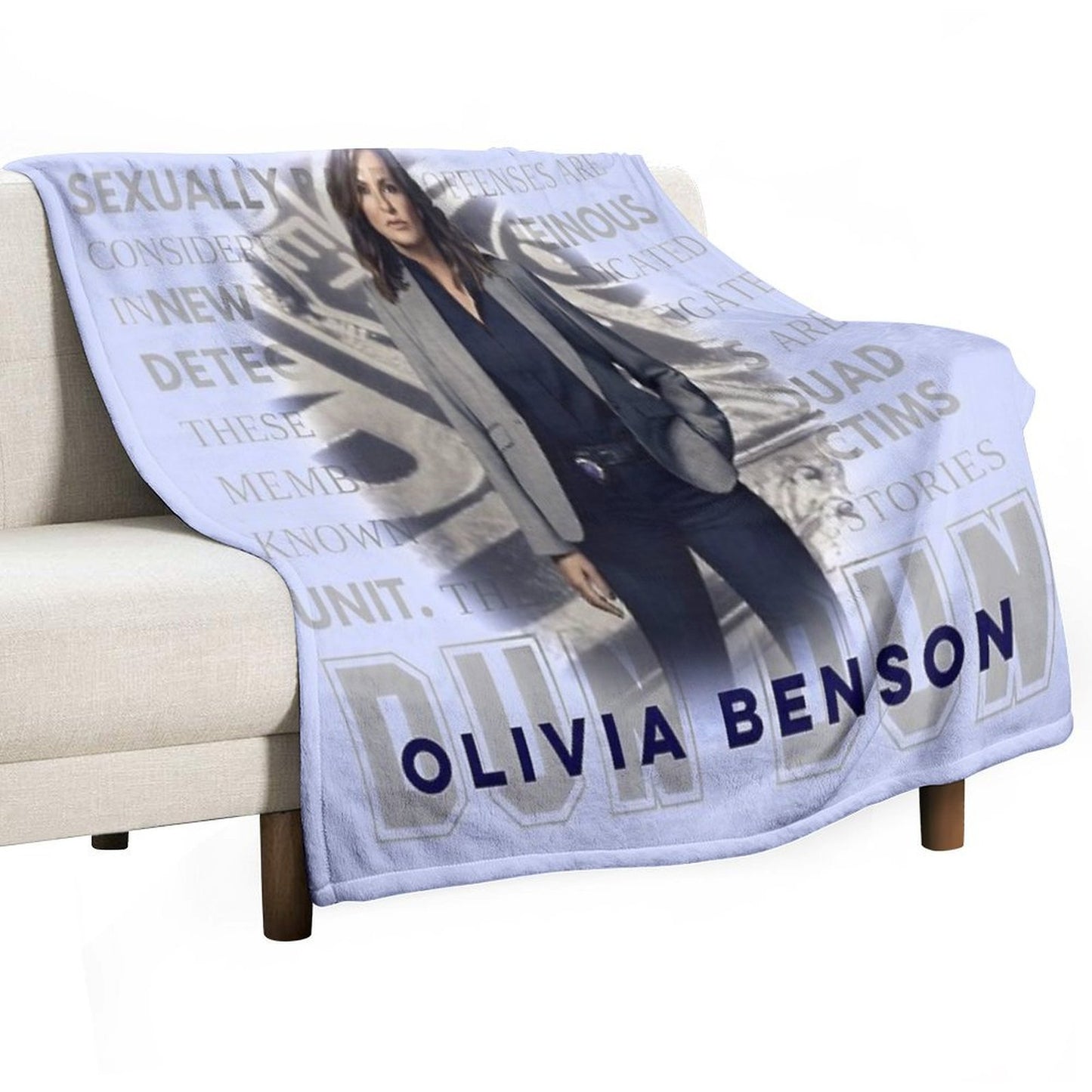 Olivia Benson Throw Blanket