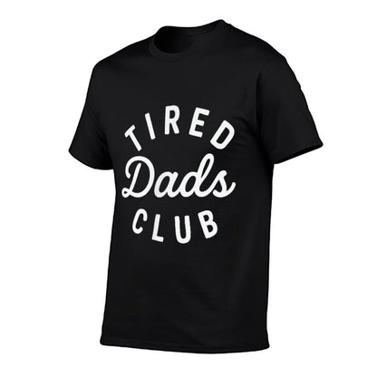 Tired Dads Club ( 2 Sided) Car Race Track On Dad Daddy Mens  Wrinkle-resistant T-Shirt