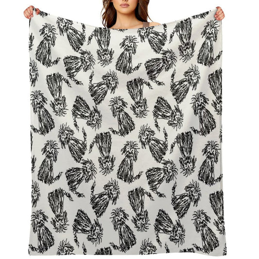 Dog Days Throw Blanket