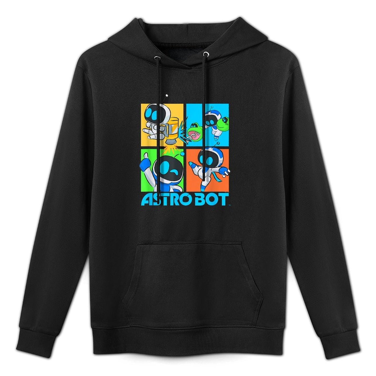 Astro Bot Rescue Mission Fighting Pose Video Game Customizable Surface Hoodie