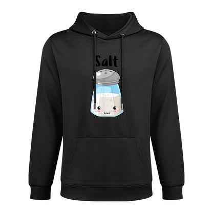 Kawaii Salt Pepper Halloween Costume Best Friend Kangaroo Pocket Hoodie