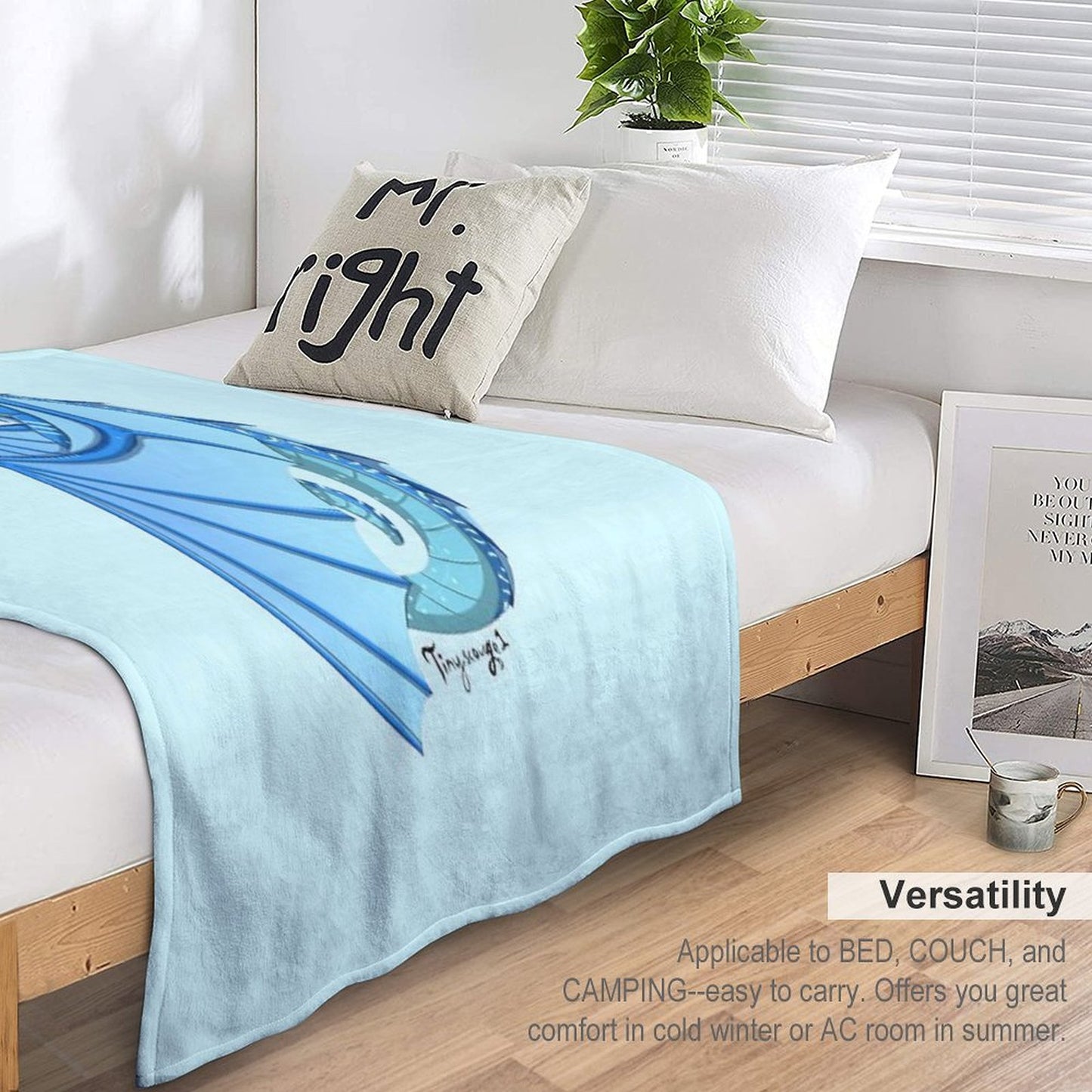 SeaWing Throw Blanket