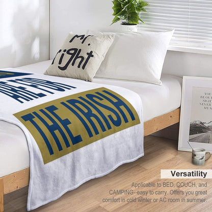 Saturdays Are For The Irish Shirts & Stickers Throw Blanket