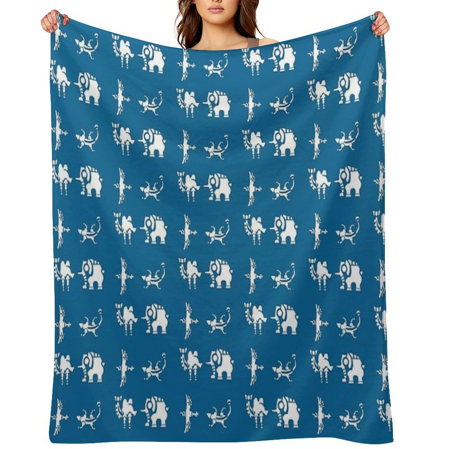 Divine Beasts Throw Blanket
