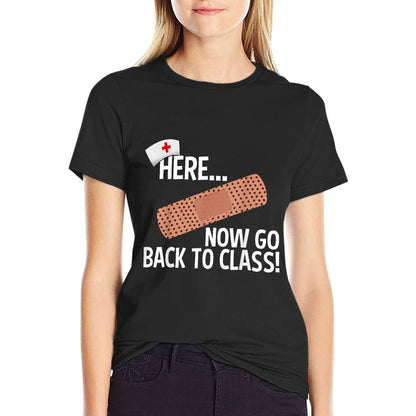 Funny School Nurse Medical Nursing Appreciation Day Gift T-Shirt
