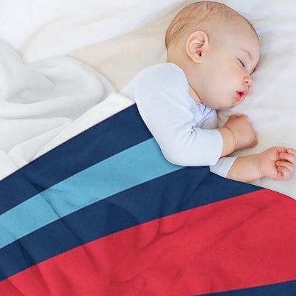 F1 Martini Stripes - Formula One Throw Blanket