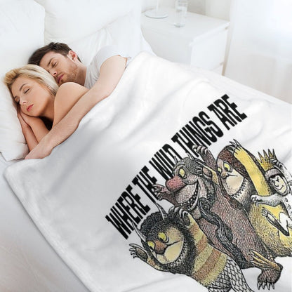 Where The Wild Things Are T-ShirtWHERE THE WILD THINGS ARE Throw Blanket