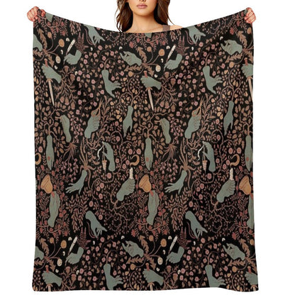 Your Hands Are Cold Throw Blanket