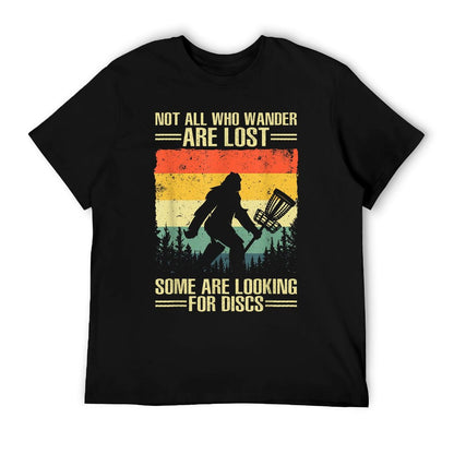 Funny Disc Golf Art For Men Women Kids Disc Golf Player T-Shirt