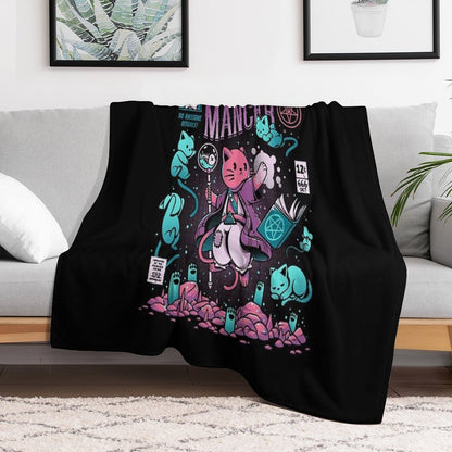 Nekomancer Throw Blanket