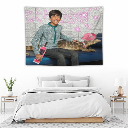 Ravi Cowboy Hat Tapestry