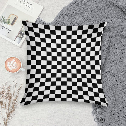 Chequered Flag Checkered Racing Car Winner Bedspread Duvet Phone Case Soft Fade-Resistant Throw Pillow
