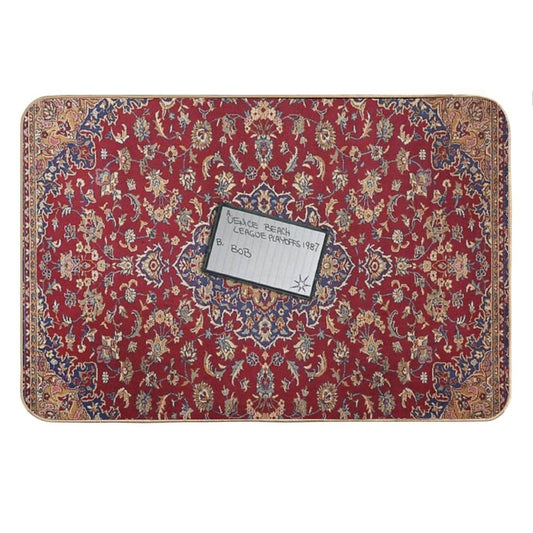 Lebowski's Tape Bowling Playoffs Bath Mat