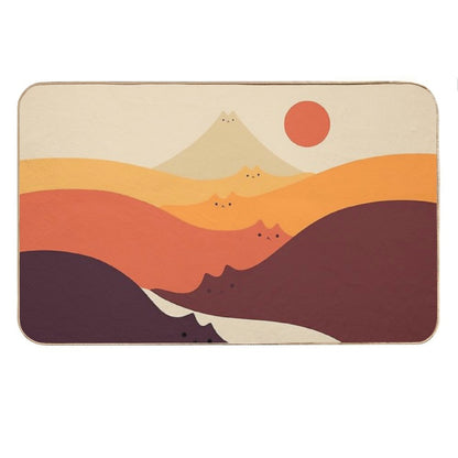 Cat Landscape 87 Bath Mat