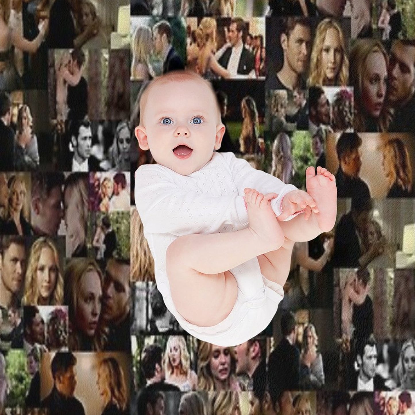 Klaroline Throw Blanket