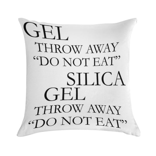SILICA GEL Soft Fade-Resistant Throw Pillow