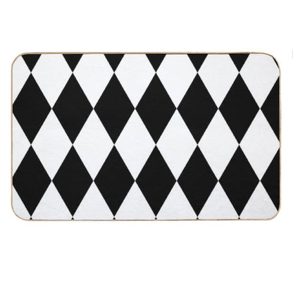 Harlequin Diamonds Bath Mat