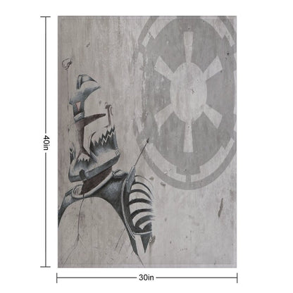 Clone Solder Throw Blanket