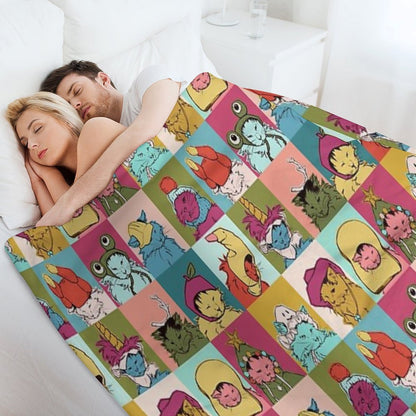Pot Roast Hats Throw Blanket