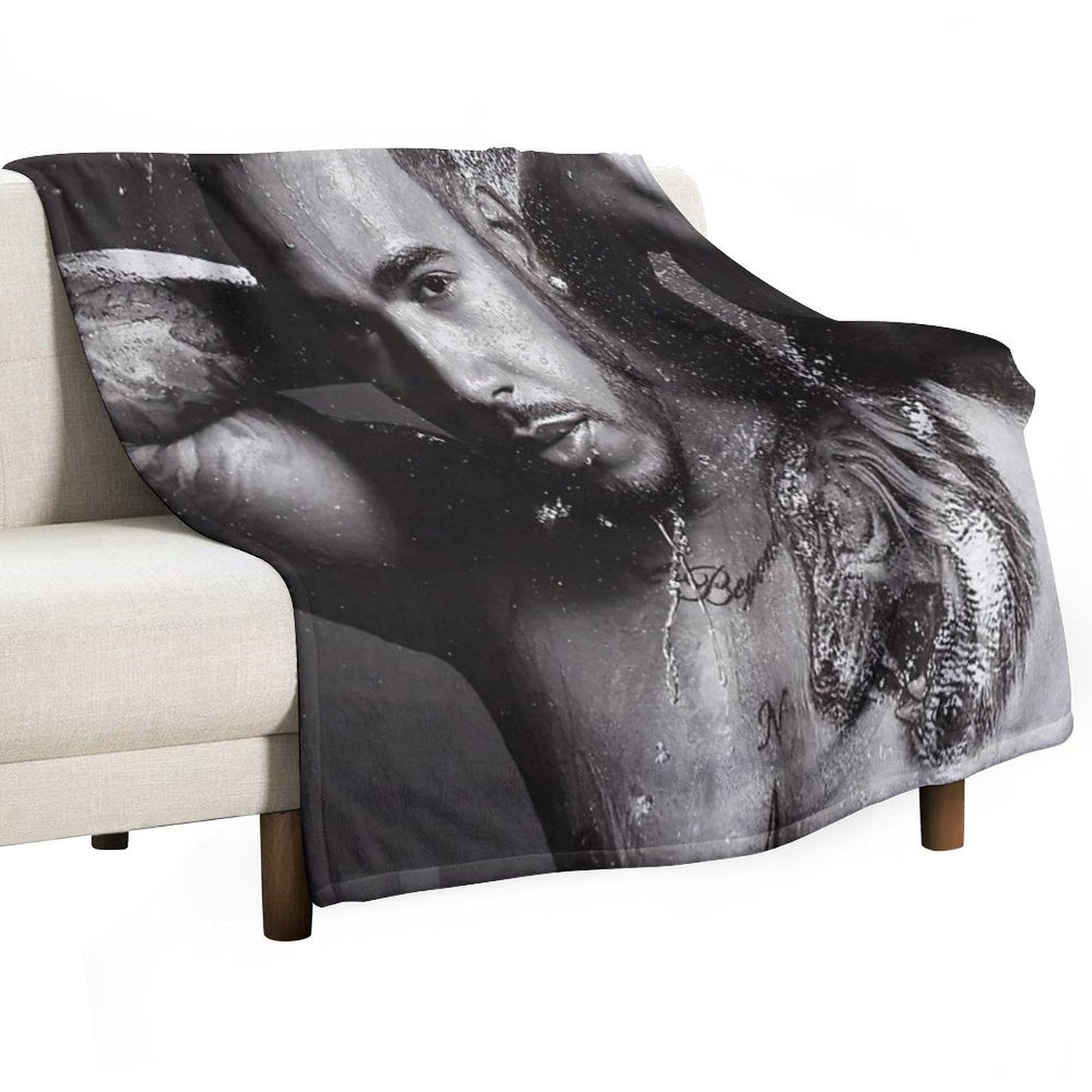 Lewis Hamilton Good Looks Throw Blanket