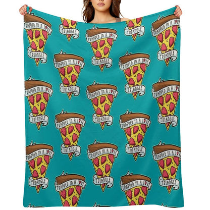 Trapped Throw Blanket