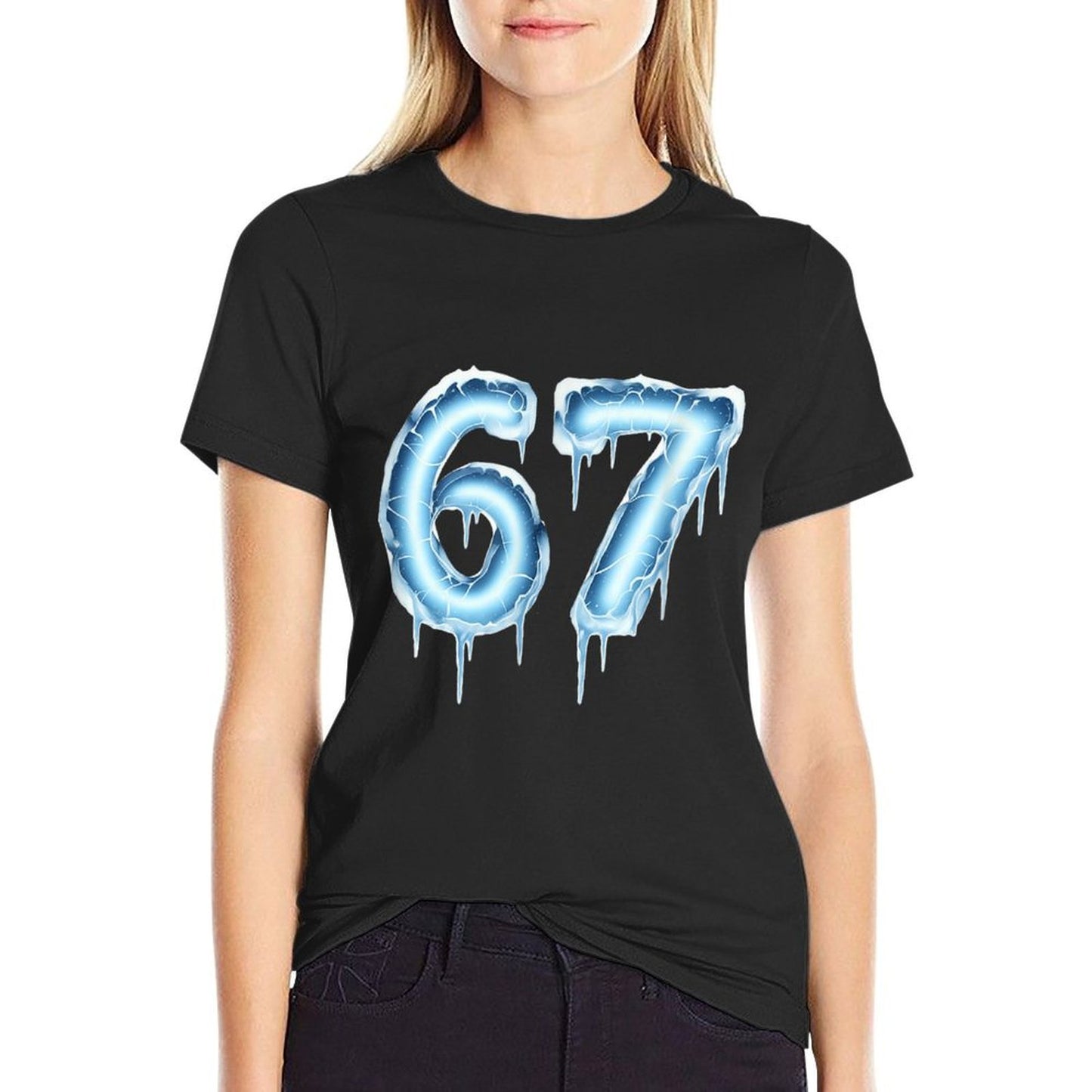 Funny Six Seven 6 7 Meme Winter Unique Cool 6 7 Christmas  Eco-friendly Material T-Shirt