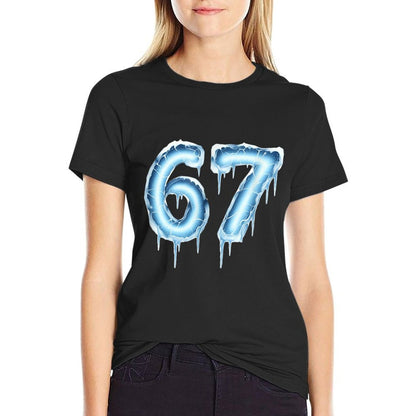 Funny Six Seven 6 7 Meme Winter Unique Cool 6 7 Christmas  Eco-friendly Material T-Shirt