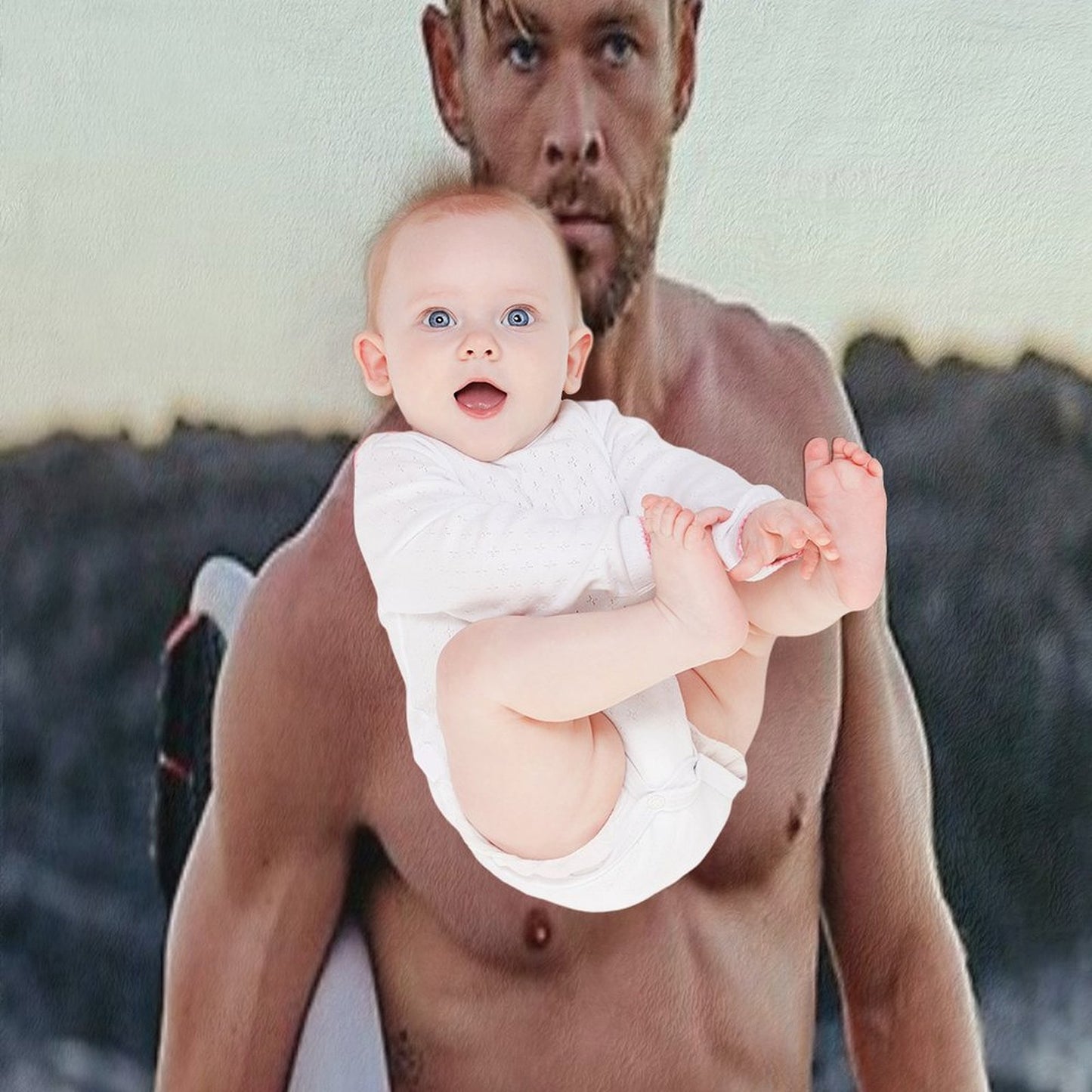 Chris Hemsworth Throw Blanket