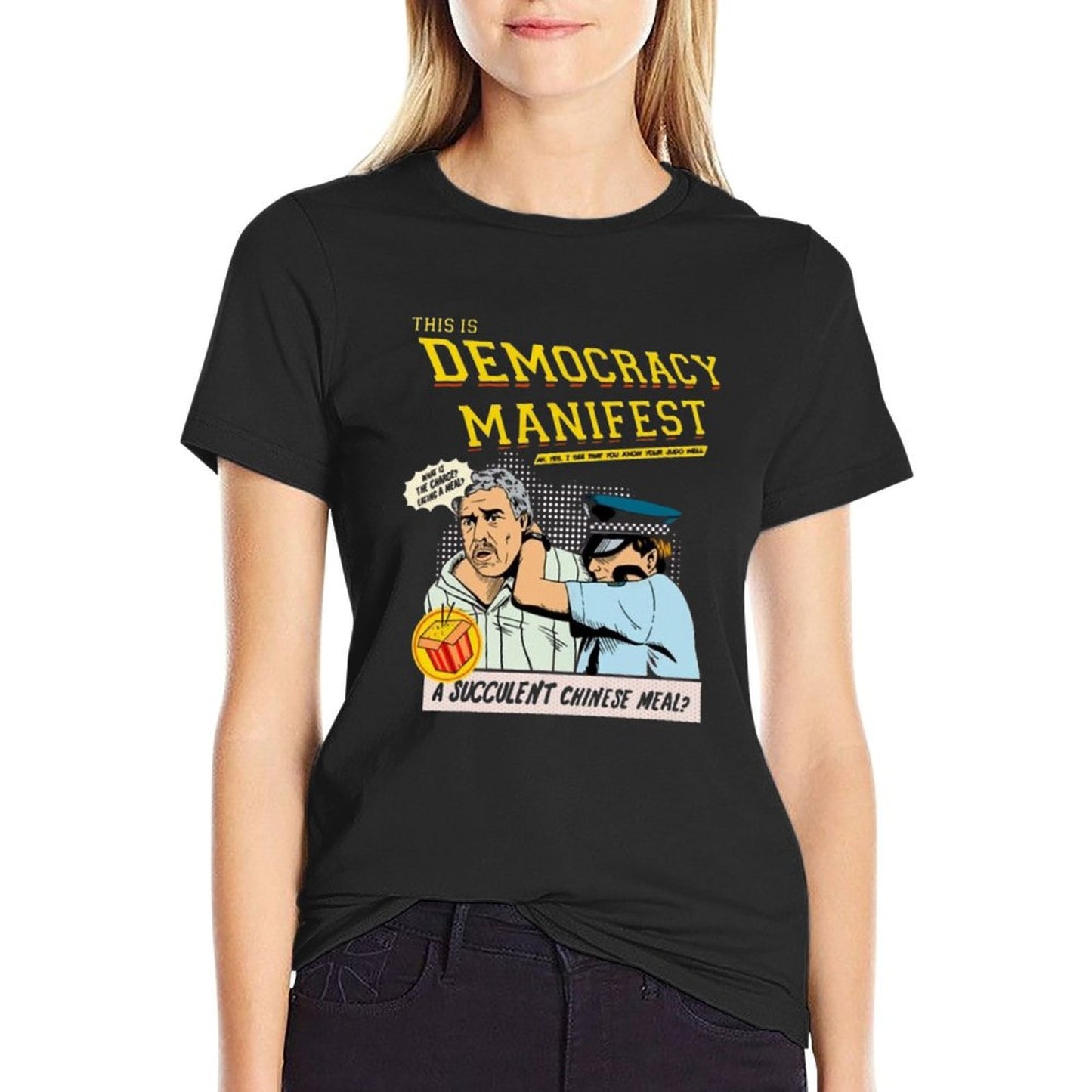 This Is Democracy Manifest - Democracy Manifest  Easy-care T-Shirt
