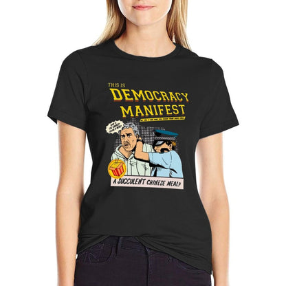 This Is Democracy Manifest - Democracy Manifest  Easy-care T-Shirt