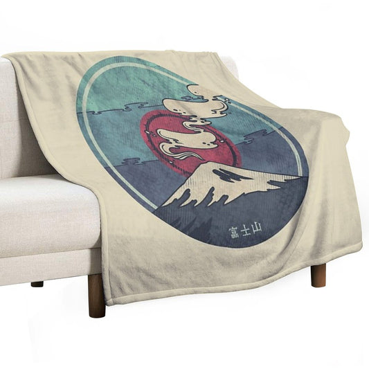 Fuji Throw Blanket