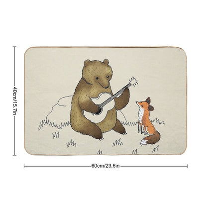 Bear & Fox Bath Mat