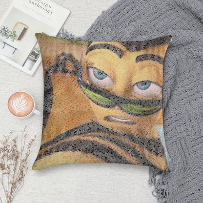 Barry B Benson IS The Bee Movie Script Soft Gift Ready Throw Pillow