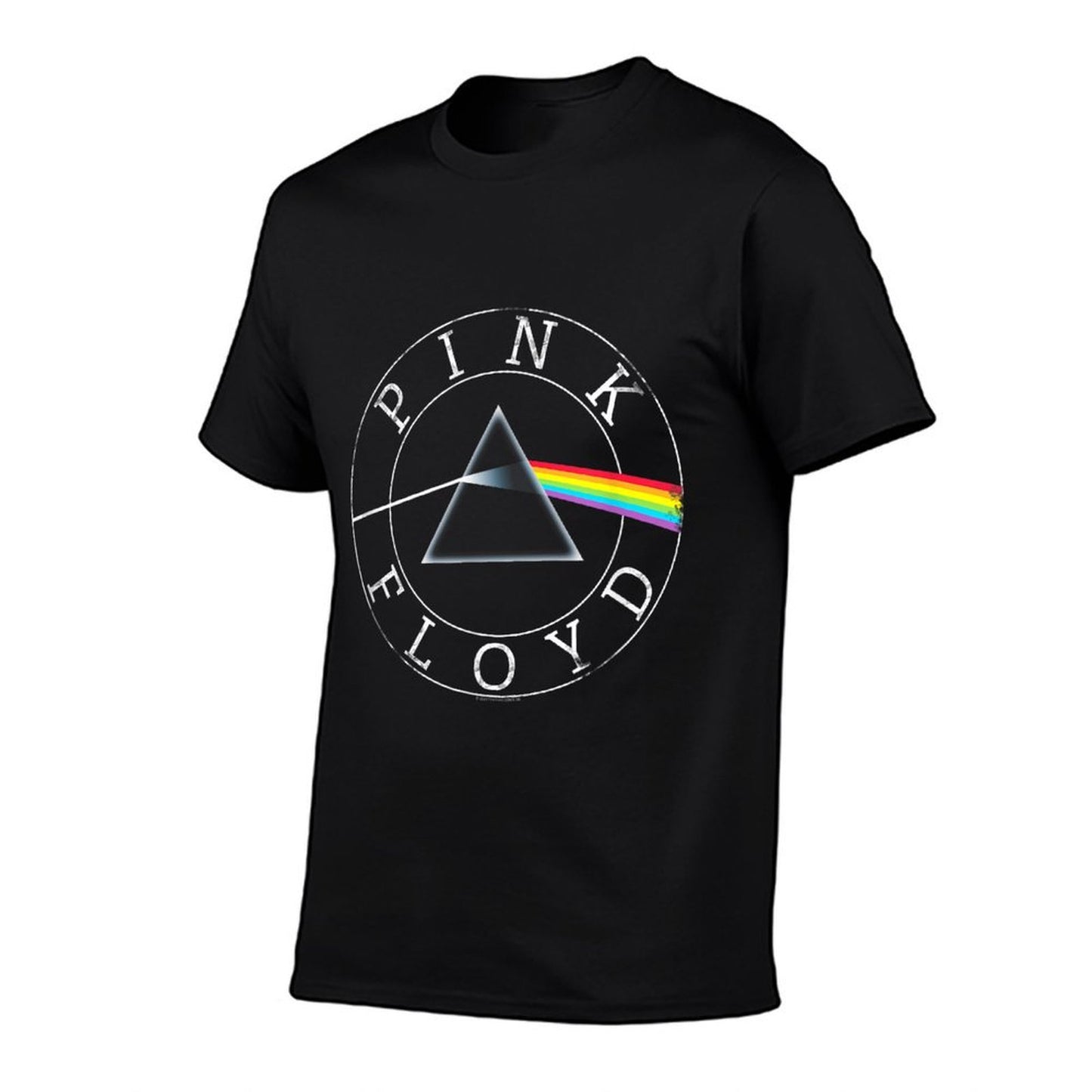 Pink Floyd Rock Band Prism Circle Logo  Breathable T-Shirt