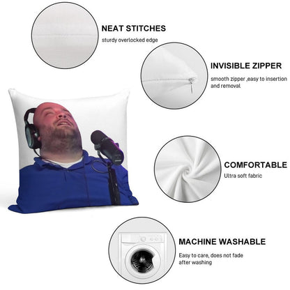 Lee Syatt - Stars of Death Soft Fade-Resistant Throw Pillow